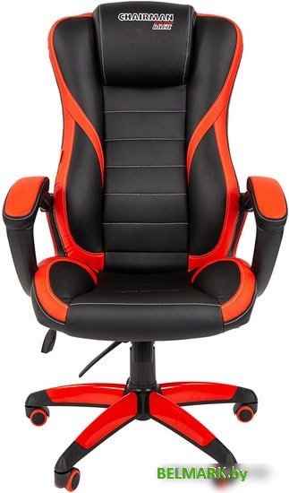 Кресло CHAIRMAN Game 22 (черный/красный) - фото2