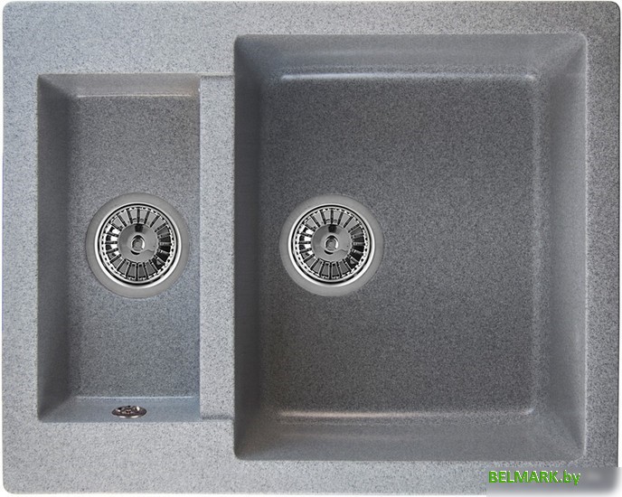 Кухонная мойка Berge BR-6150 (графит матовый) - фото