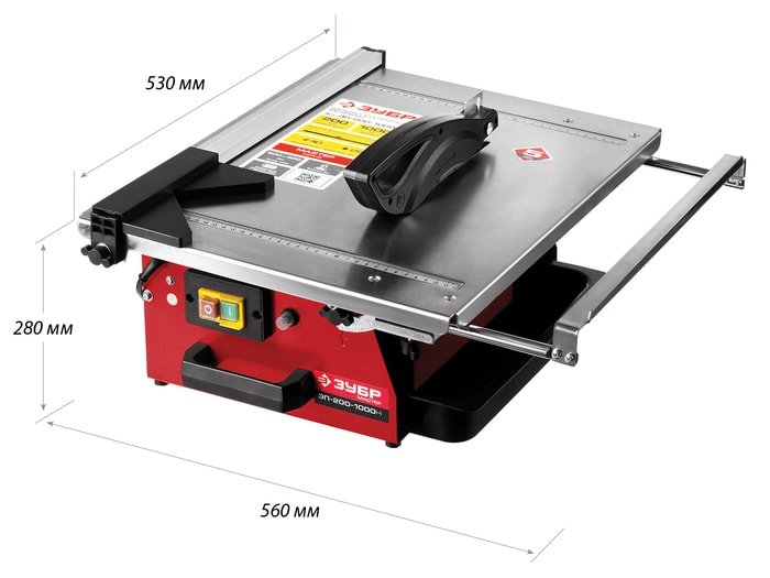 Электрический плиткорез Зубр ЭП-200-1000Н - фото2