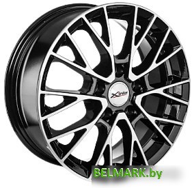 Литые диски X'trike X-135 16x6.5" 5x114.3мм DIA 60.1мм ET 40мм BK/FP - фото
