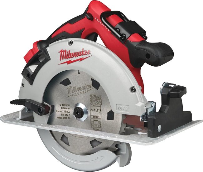 Дисковая (циркулярная) пила Milwaukee M18 BLCS66-0X (без АКБ) - фото2