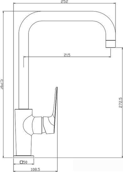 Смеситель Rossinka Silvermix RS46-23 - фото2