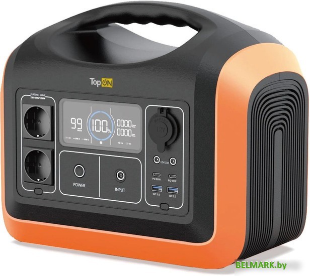 Портативная зарядная станция TopON TOP-X1200 (черный/оранжевый) - фото2