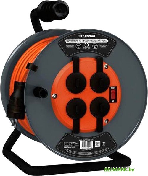 Удлинитель на катушке Tokov Electric TKP-SK30-325-Z - фото