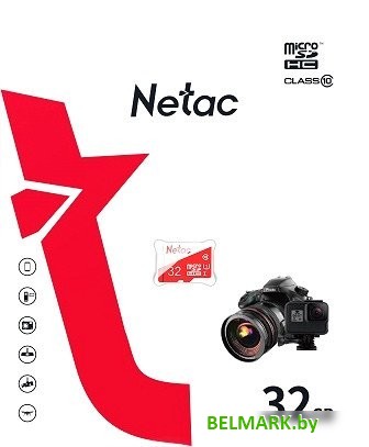 Карта памяти Netac microSDHC P500 ECO 32GB - фото