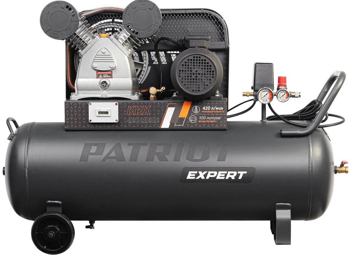 Компрессор Patriot KRX 420 L100 D - фото