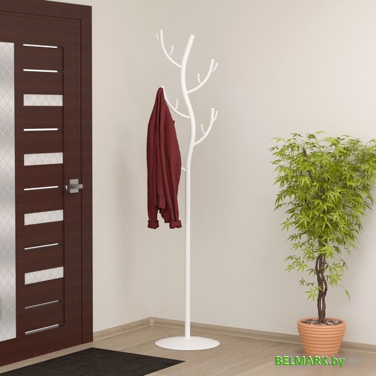 Вешалка для одежды ЗМИ Дерево ВНП 211 (белый) - фото2