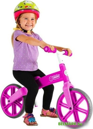 Беговел Yvolution Y Velo Balance (розовый) - фото2