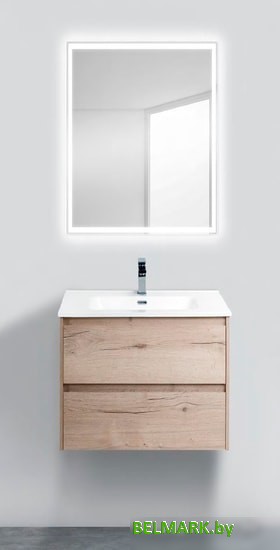 BelBagno Тумба под умывальник Kraft-600-2C-SO-RGB (rovere galifax bianco) - фото2