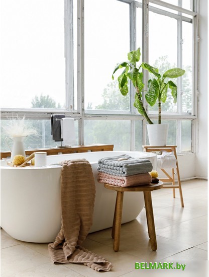 Полотенце Tkano Waves TK18-BT0024 (бежевый) - фото2