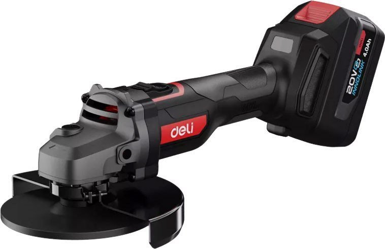 Угловая шлифмашина Deli EDE-JM20-2D4 (с 2-мя АКБ) - фото