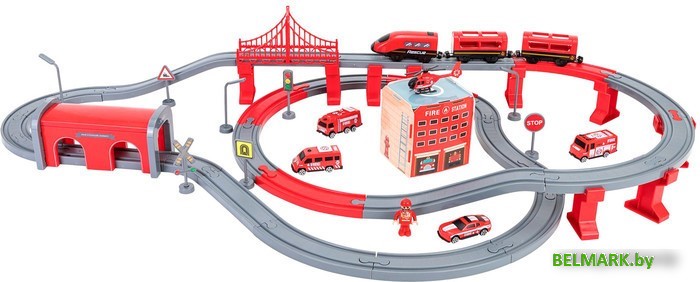 Набор железной дороги Givito Служба спасения G201-003 - фото
