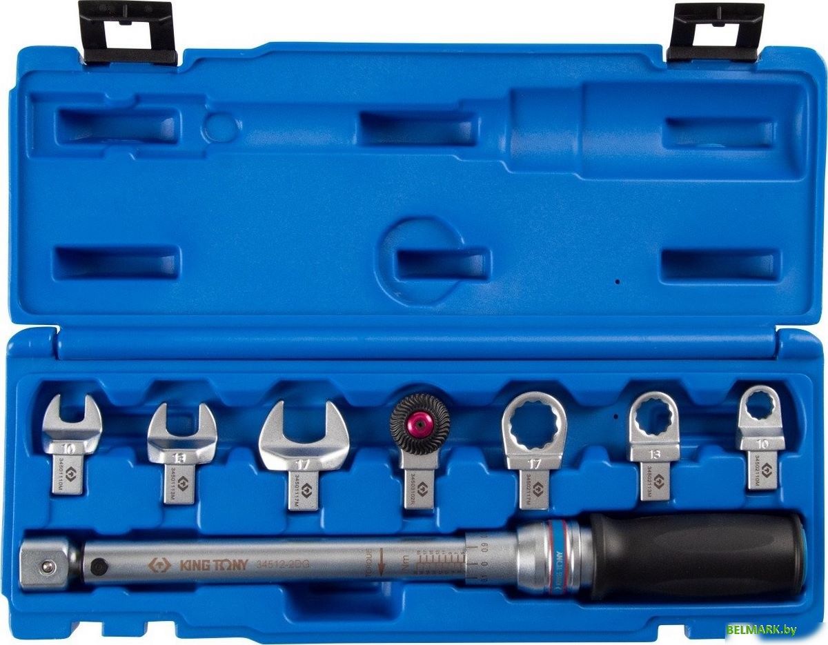 Динамометрический ключ с набором King Tony Fit 345102D08MR - фото