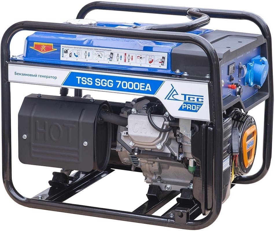 Бензиновый генератор ТСС SGG 7000EA - фото