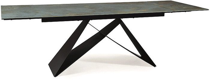 Кухонный стол Signal Westin ceramic WESTINTUC160 (бирюзовый/черный) - фото