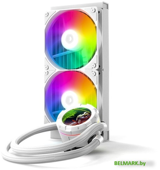 Жидкостное охлаждение для процессора ID-Cooling Space SL240 XE WHITE - фото2