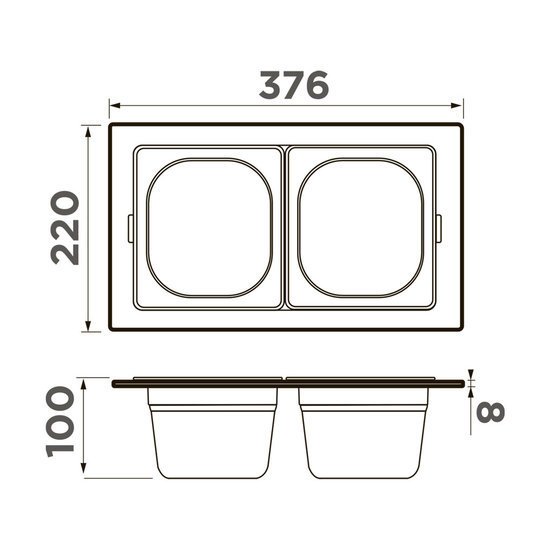 Коландер Omoikiri DC-02-2 IN 4999075 - фото2