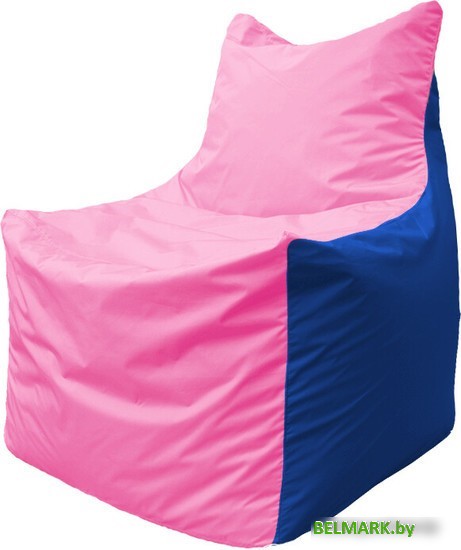 Кресло-мешок Flagman Фокс Ф2.1-195 (розовый/синий) - фото