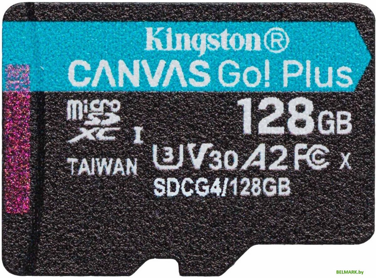 Карта памяти Kingston Canvas Go! microSDXC 128GB SDCG4/128GBSP - фото