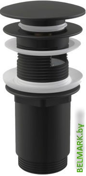 Донный клапан Alcaplast A392Black - фото