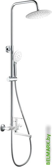 Душевая система Haiba HB24557-8 (белый, хром) - фото