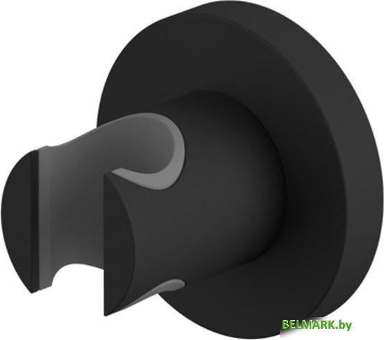 Держатель душевой лейки Whitecross Y1006BL (черный матовый) - фото