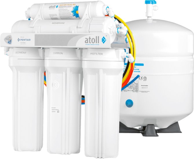 Система обратного осмоса Atoll A-550m STD (без питьевого крана) - фото