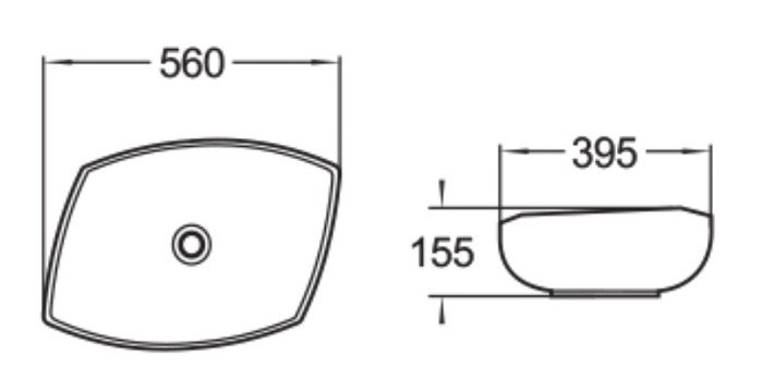 Умывальник SantiLine SL-1027 - фото2