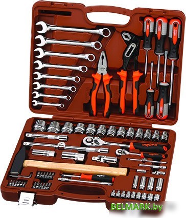 Универсальный набор инструментов Ombra OMT77S12 77 предметов - фото