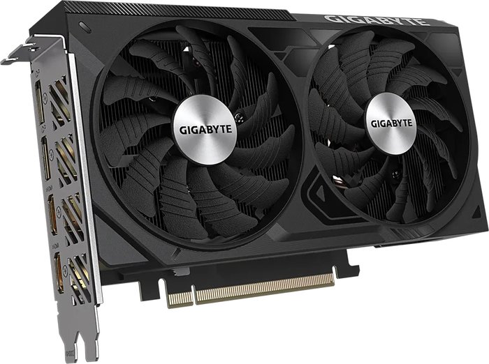 Видеокарта Gigabyte GeForce RTX 4060 Ti Windforce OC 8G GV-N406TWF2OC-8GD - фото