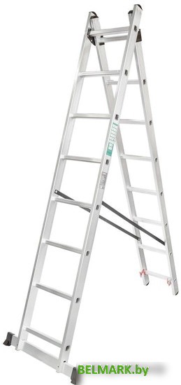 Лестница-стремянка ForceKraft BL-E211 (2x11 ступеней) - фото