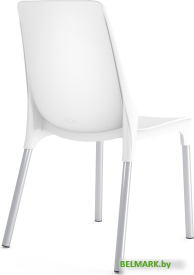 Стул Sheffilton SHT-ST75/S424 (белый/хром лак) - фото2