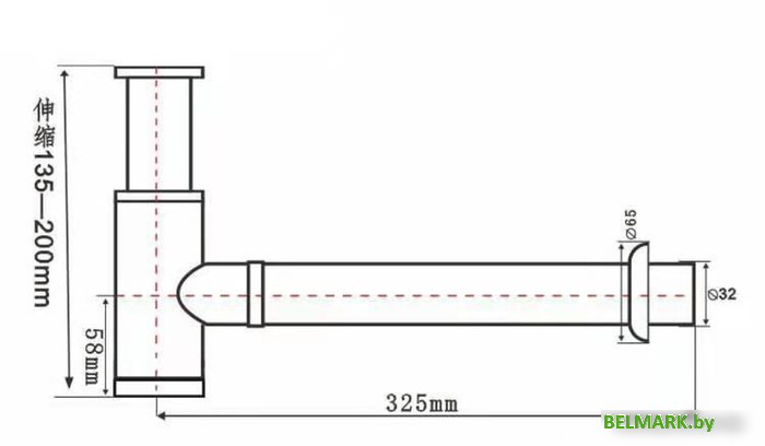 Сифон SantiLine SL-119 - фото2