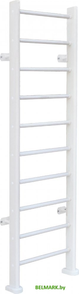 Шведская стенка (лестница) Карусель 2Д.01.01-01 (2.3x0.65м, белый) - фото