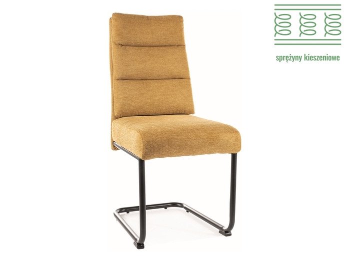 Стул Signal Berry Brego 68 (карри/черный) - фото