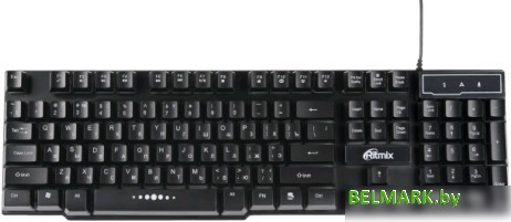 Клавиатура Ritmix RKB-200BL - фото