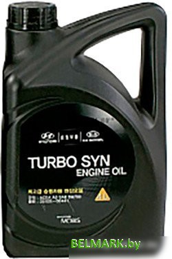 Моторное масло Hyundai/KIA Mega Turbo Syn Gasoline 0W-30 ACEA A5 4л - фото
