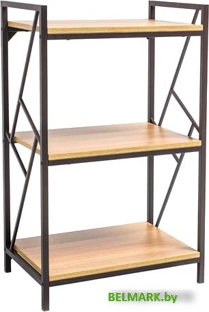 Стеллаж Signal Tablo R3 (дуб/темно-коричневый) - фото