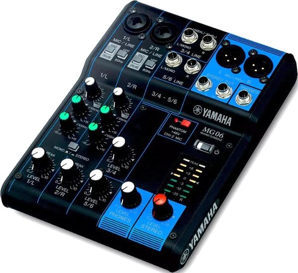 Микшерный пульт Yamaha MG-06X - фото2