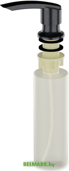 Дозатор для жидкого мыла Ulgran U-02 (308 черный) - фото