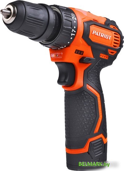 Дрель-шуруповерт Patriot BR 368Li 180201368 (с 2-мя АКБ, кейс) - фото
