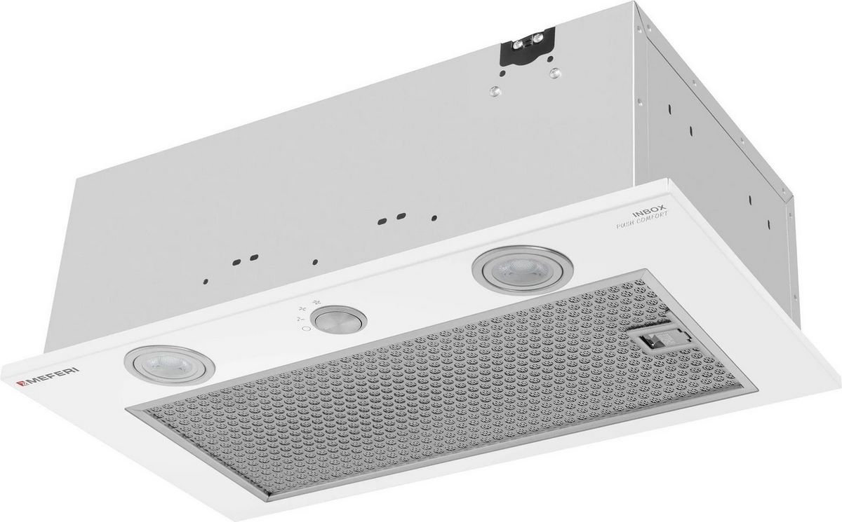 Кухонная вытяжка Meferi INBOX52WH Push Comfort - фото2