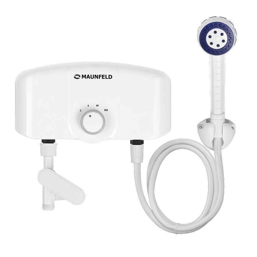 Проточный электрический водонагреватель-душ MAUNFELD MWH55IS - фото2