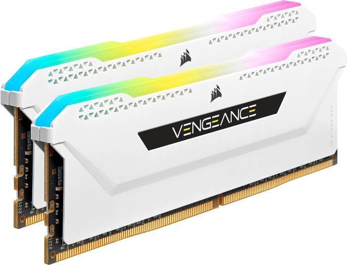 Оперативная память Corsair Vengeance RGB PRO SL 2x16ГБ DDR4 3600 МГц CMH32GX4M2D3600C18W - фото2