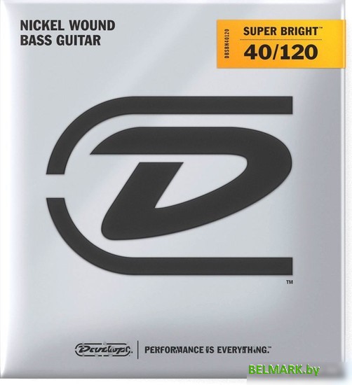 Струны для гитары Dunlop Manufacturing DBSBN40120 Super Bright Nickel 40-120 - фото