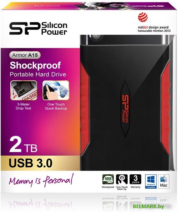 Внешний накопитель Silicon-Power Armor A15 2TB (SP020TBPHDA15S3L) - фото2