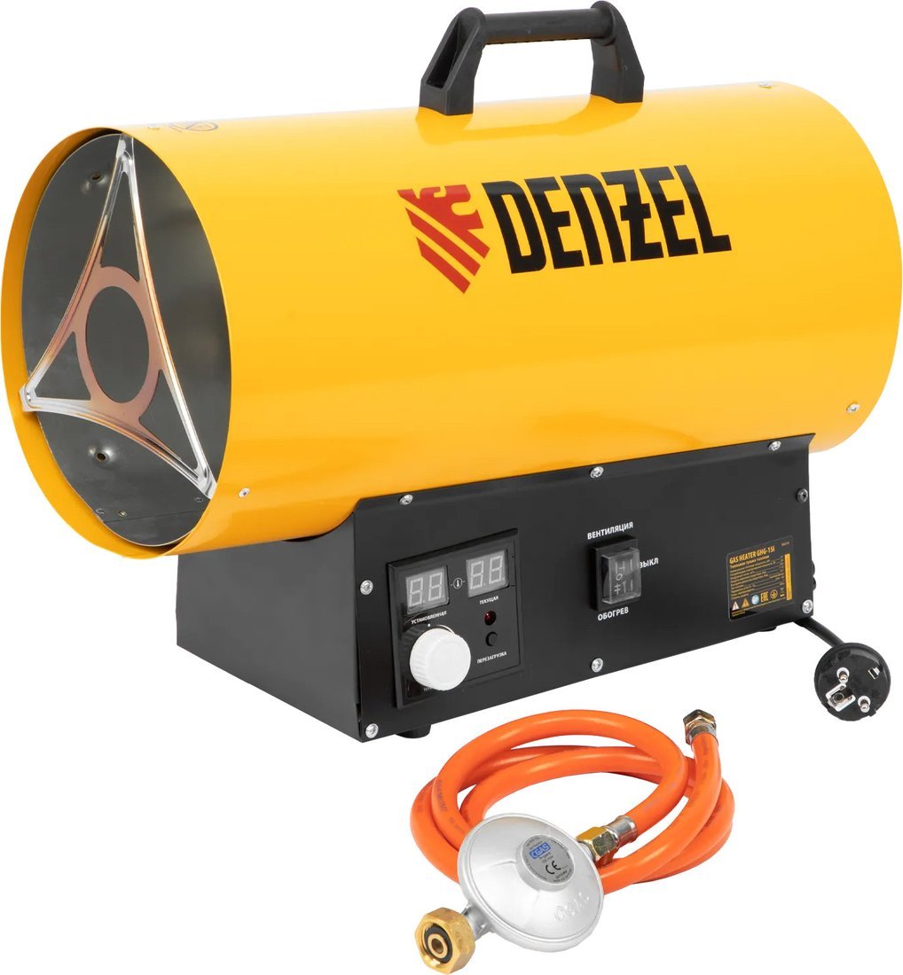 Газовая тепловая пушка Denzel GHG-15i - фото