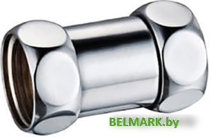 Соединитель Tim Прямой 1*3/4 г/г хром K5-SFF043 - фото