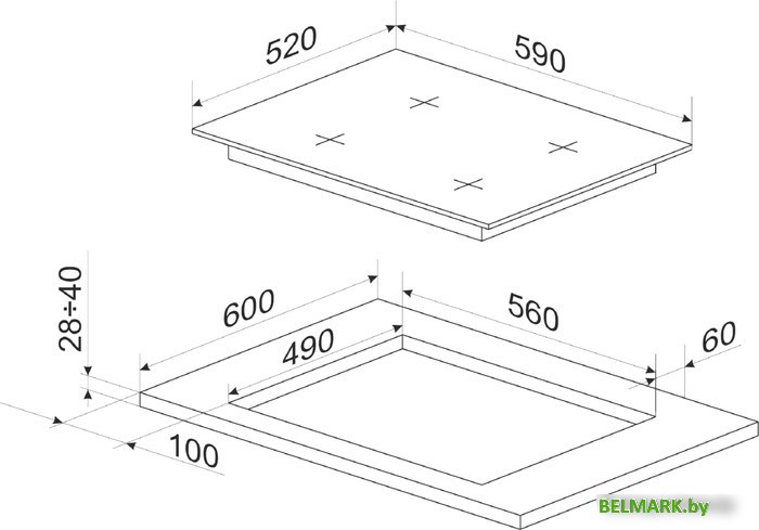 Варочная панель Hansa BHGI650103 - фото2