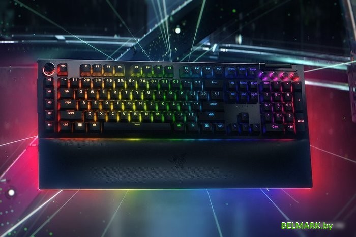 Клавиатура Razer BlackWidow V4 Pro (Razer Yellow, нет кириллицы) - фото2